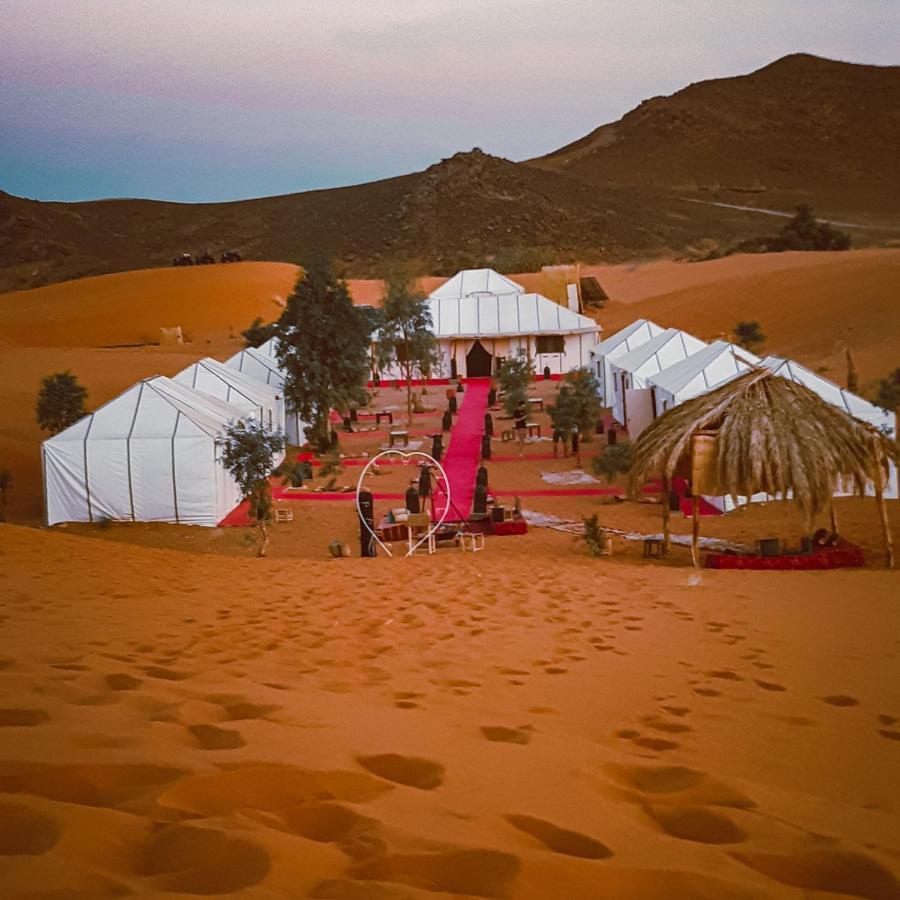 Hotel Zahra Luxury Desert Camp Merzouga Exterior foto